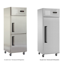 Réfrigérateur commercial à porte simple, prix bon marché